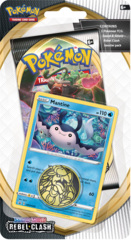 Pokemon SWSH2 Rebel Clash Checklane Blister Pack - Mantine